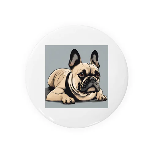 french bulldog Tin Badge