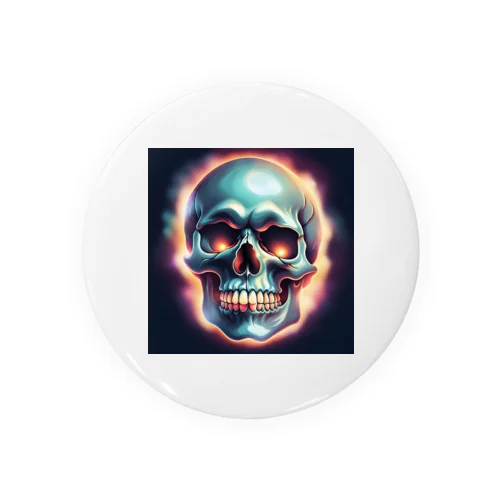 DARK SKULL スカル Tin Badge