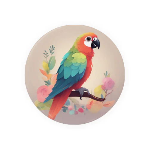 インコ Tin Badge