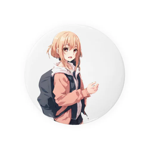 ツンデレ女子 Tin Badge