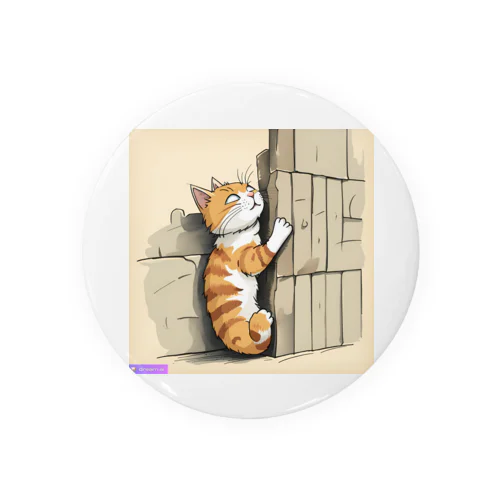 AIキャット Tin Badge