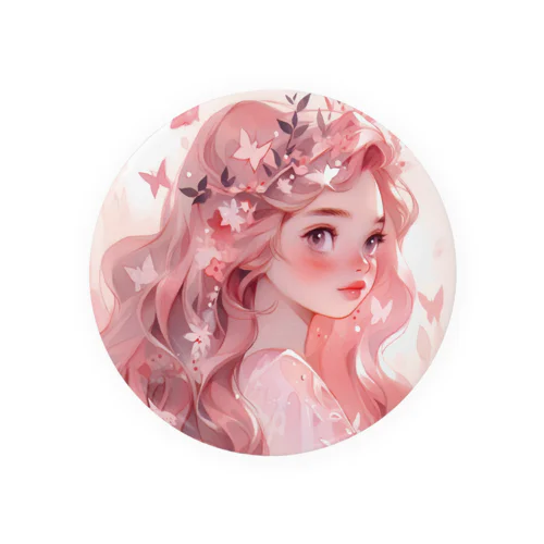 Pinkpink Tin Badge