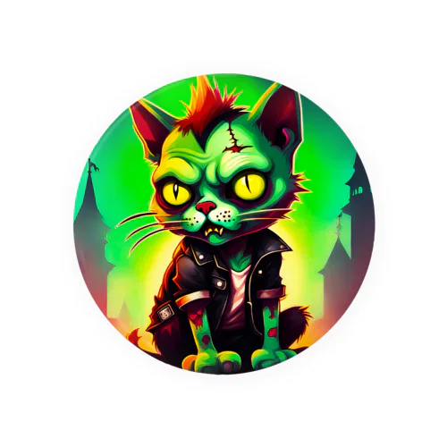 ヤサグレＰＵＮＫＳＣＡＴ Tin Badge