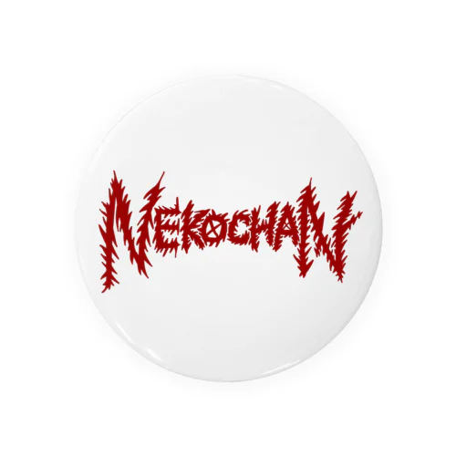 NEKOCHAN Graffiti (レッド) Tin Badge