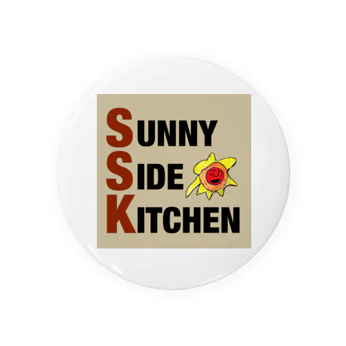 SUNNY SIDE KITCHEN 缶バッジ