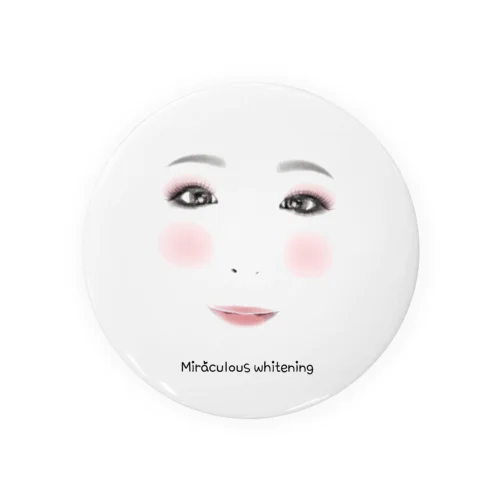 Miraculous whitening  Tin Badge