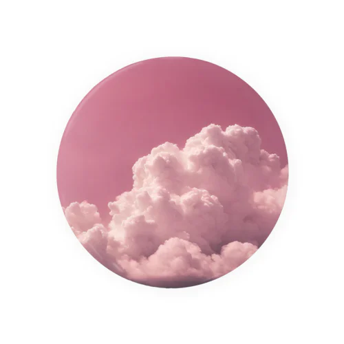 ピンク空☁️ Tin Badge