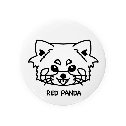 SMILE RED PANDA 缶バッジ