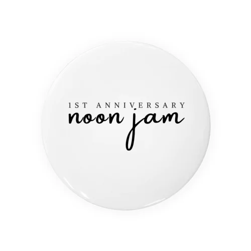noon jam Vol.4 - 1st Anniversary -オリジナルグッズ Tin Badge