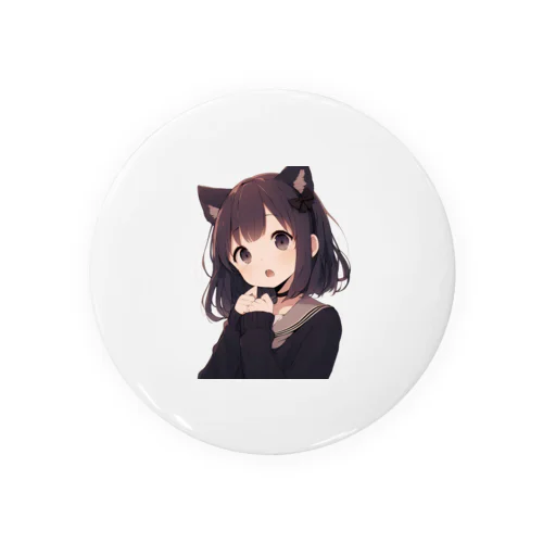 猫耳っ娘 Tin Badge