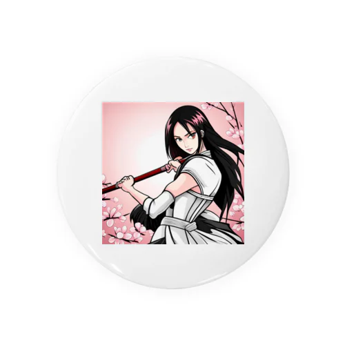 女戦士 Tin Badge