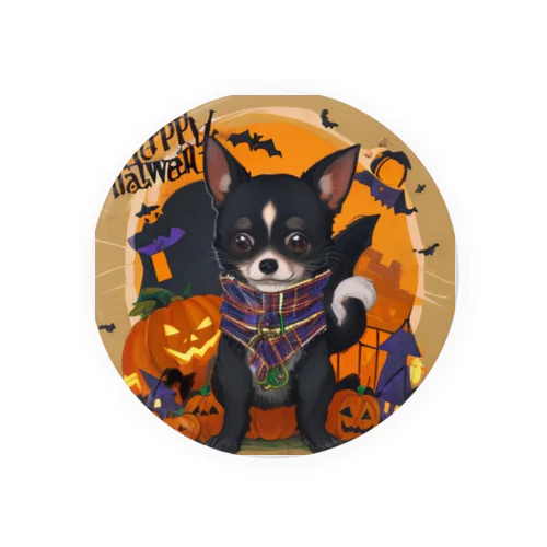 ハロウィンチワワ勇者になる Tin Badge