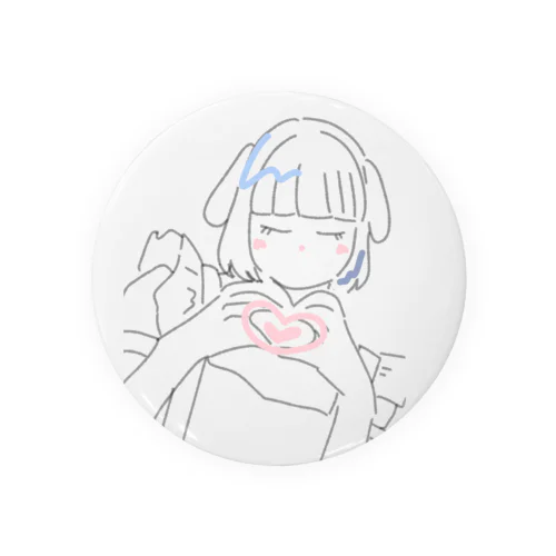 めいどさんちぇき Tin Badge