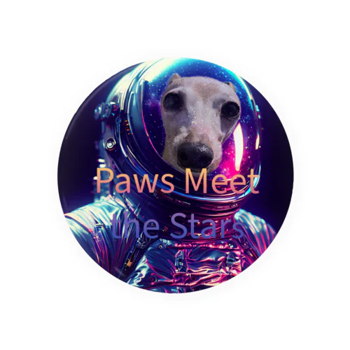 宇宙犬 Tin Badge