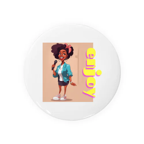 Diva enjoy! Tin Badge