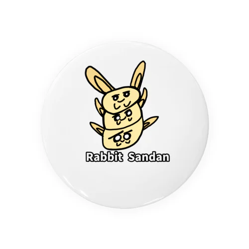 Rabbit Sandan(ラビット サンダン) Tin Badge