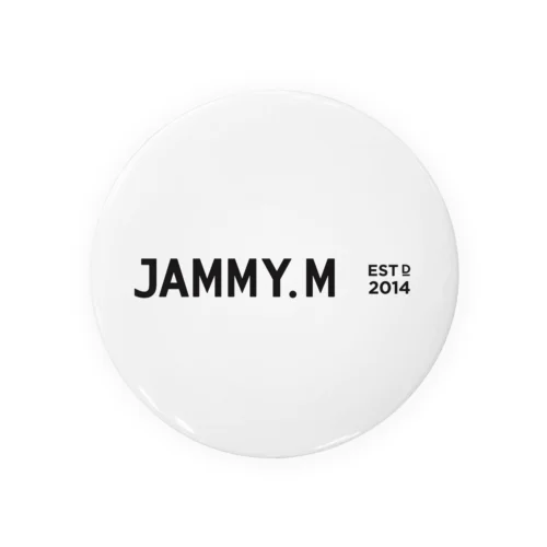 JAMMY.M ロゴ① 缶バッジ