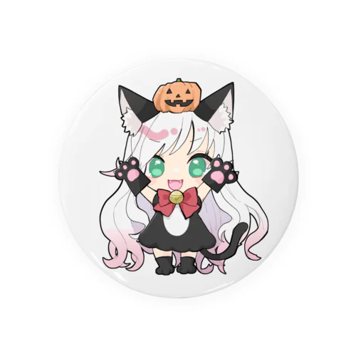 佐倉サニャ2023ハロウィーンVer.黒猫 Tin Badge