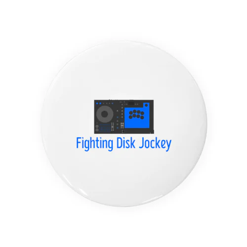 Fighting Disk Jockey 缶バッジ