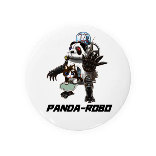 パンダーロボット Tin Badge