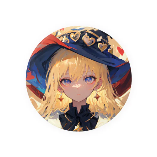 魔女イラストグッズ Tin Badge