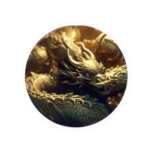 黄金の龍✨ Tin Badge