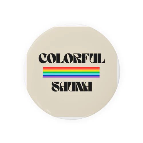 COLORFUL-SAUNAロゴ入りグッズ Tin Badge