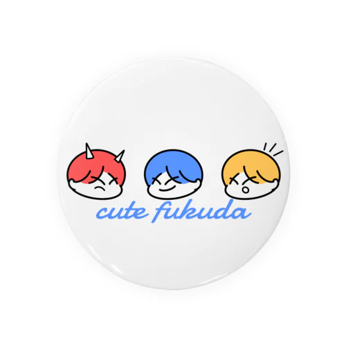 トリプルキュー Tin Badge