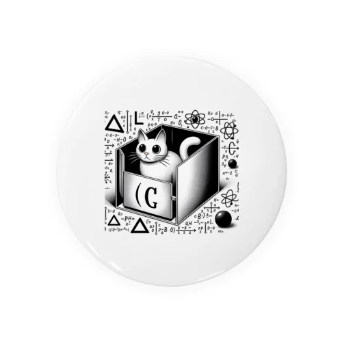 量子キャットボックス Tin Badge