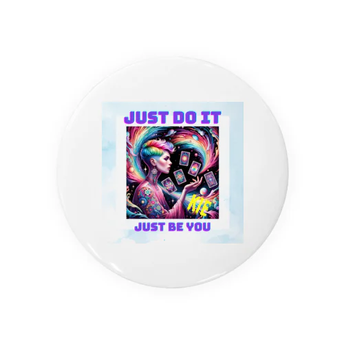 JUST DO IT Tin Badge