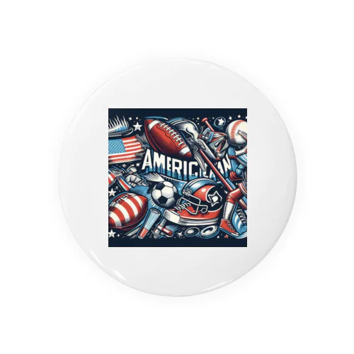  "アメリカンスポーツの輝き" Tin Badge