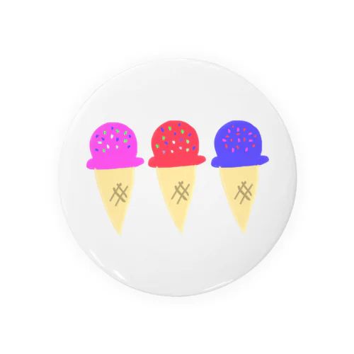 アイスクリーム Tin Badge