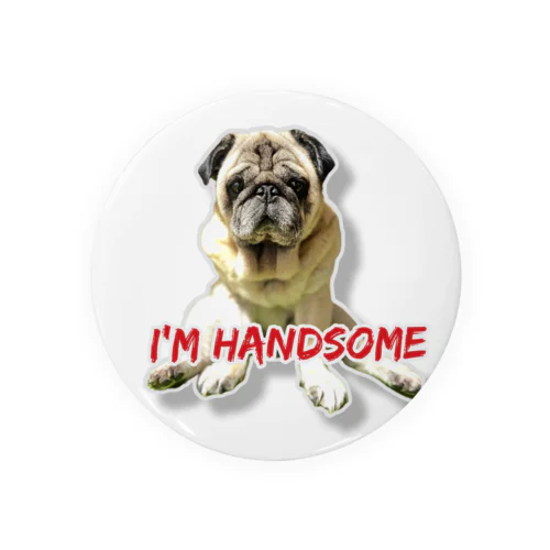 I am Pug! 2 Tin Badge