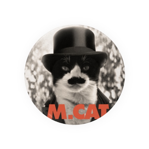 CATLES M.CAT マリオキャット Tin Badge