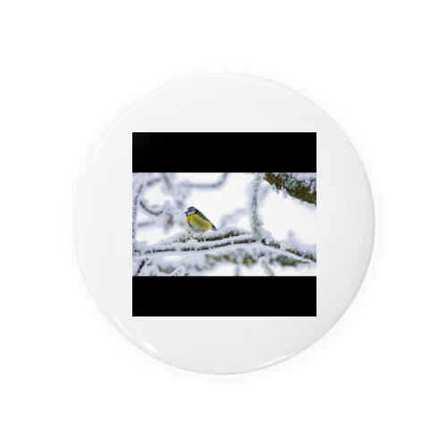 冬の鳥 Tin Badge