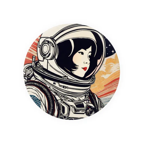 スペース芸子さん Tin Badge