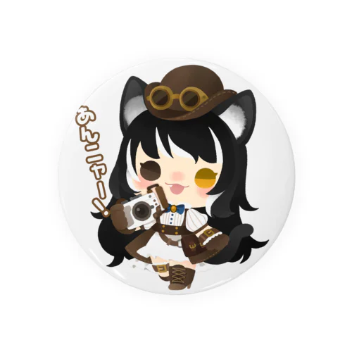 黒猫ラムちゃん Tin Badge