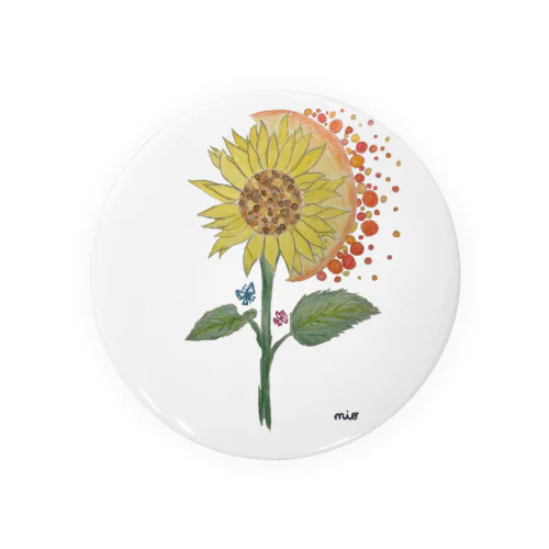 ☀️flower🌙 Tin Badge