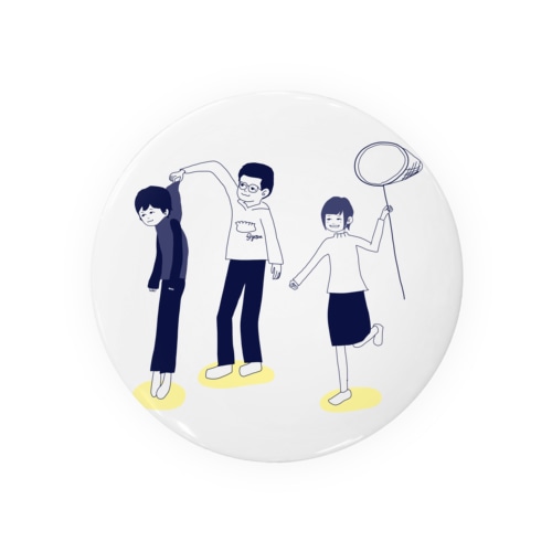 加来保（カクホ） Tin Badge