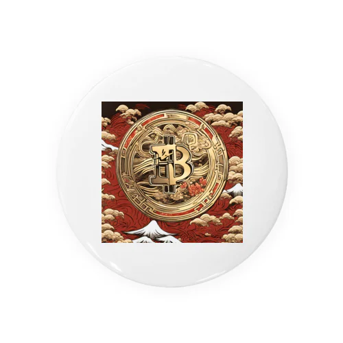 Crypto japan Tin Badge