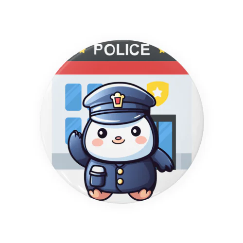 ペンギン警察官 Tin Badge