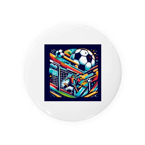 ブロックサッカー Tin Badge