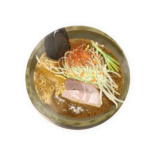 ラーメン2 Tin Badge