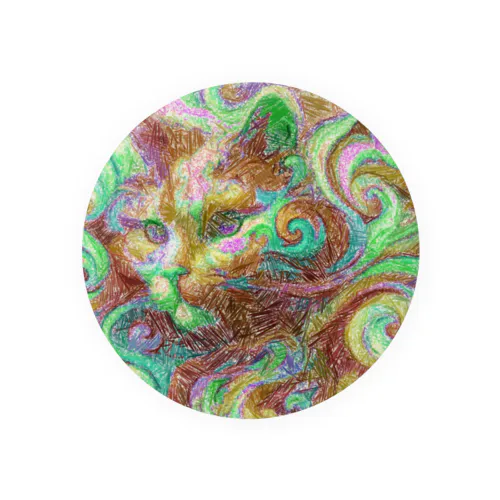 Whimsical Feline Dream #1/6 缶バッジ