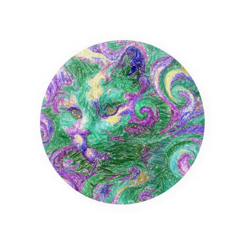 Whimsical Feline Dream #3/6 Tin Badge