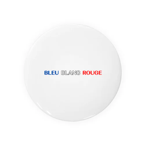 BLEU BLANC ROUGE Tin Badge