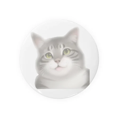 ふんわりとらねこ Tin Badge