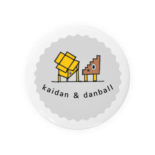 kaidan ＆ danball Tin Badge