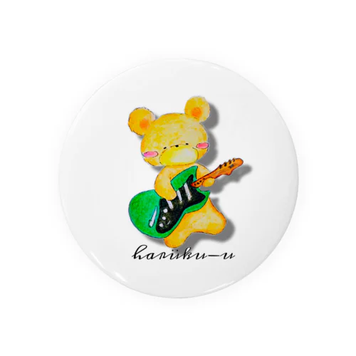 ギターぐま🎸 Tin Badge