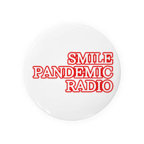 SMILE PANDEMIC RADIO 1st LOGO  Tin Badge